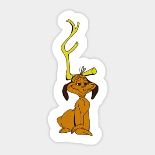 How the Grinch Stole Christmas with Max Sticker